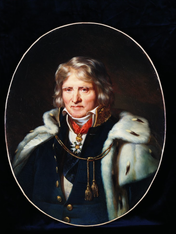 Portrait de Gaspard Riche de Prony, par Sébastien Cornu, 1840